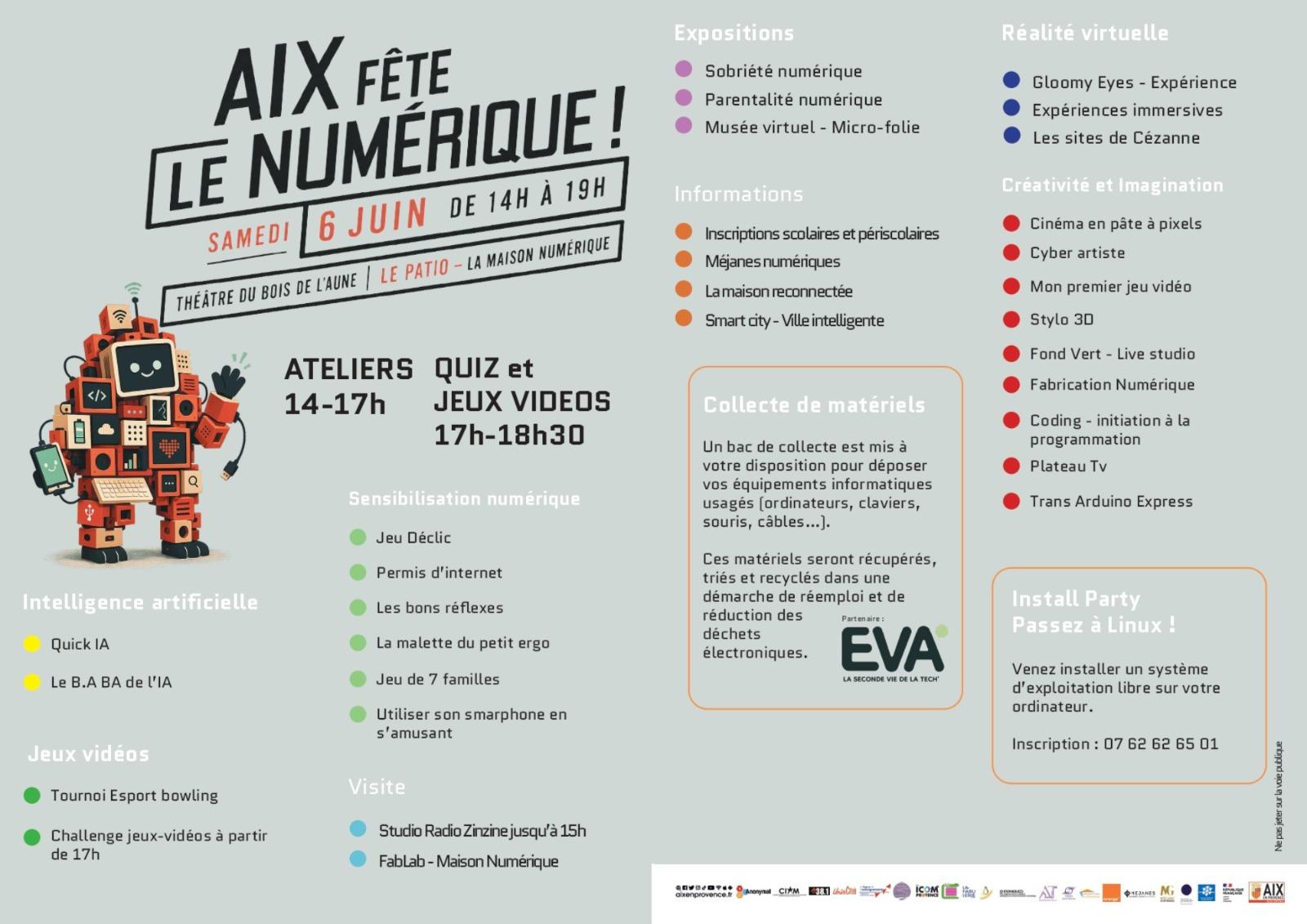 affiche de la fête
